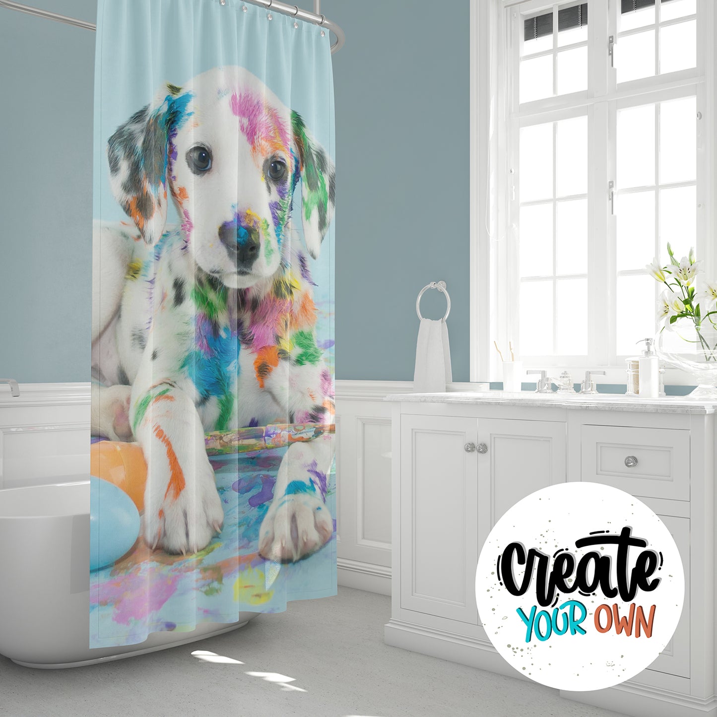Create Your Own Shower Curtain
