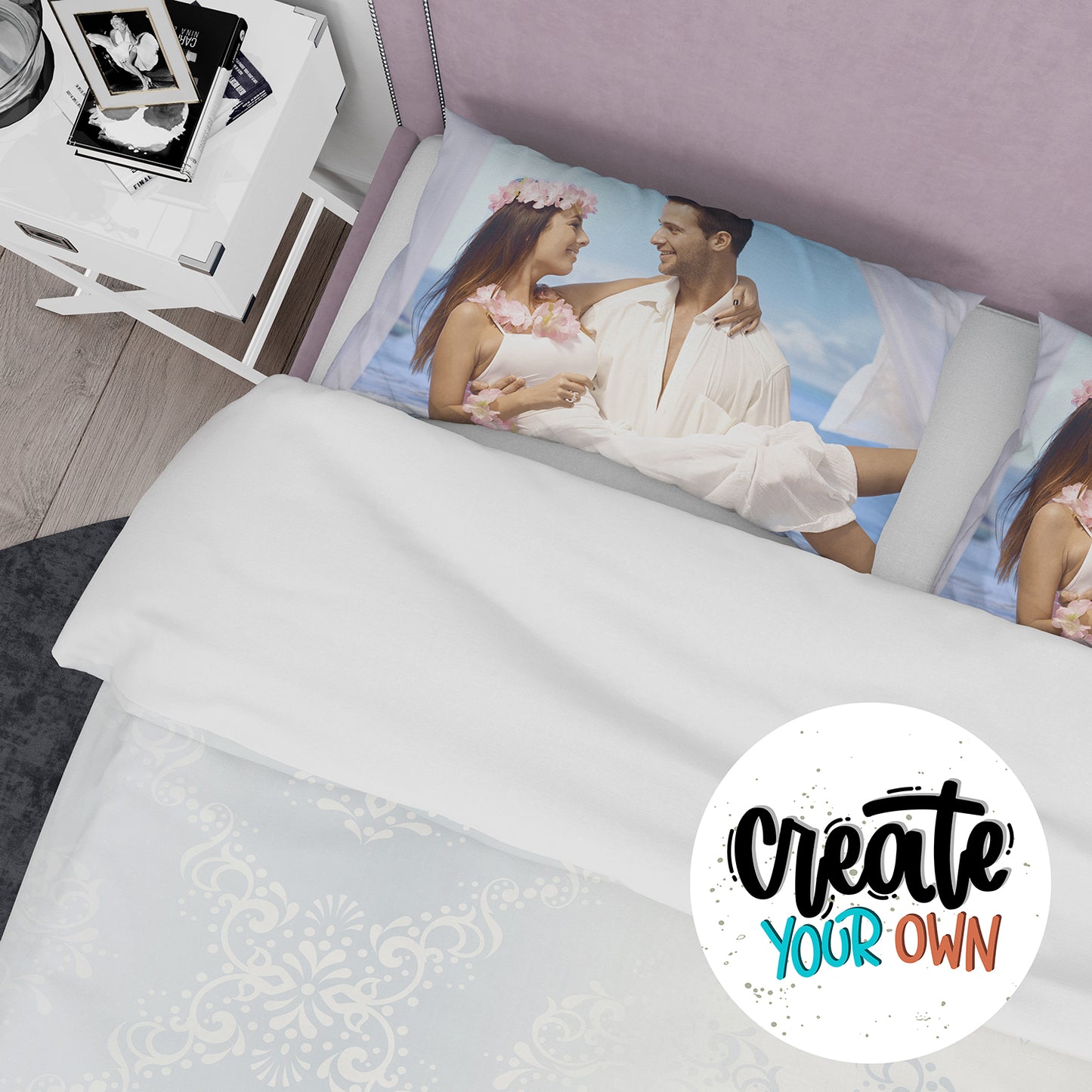 Create Your Own Pillow Sham, King