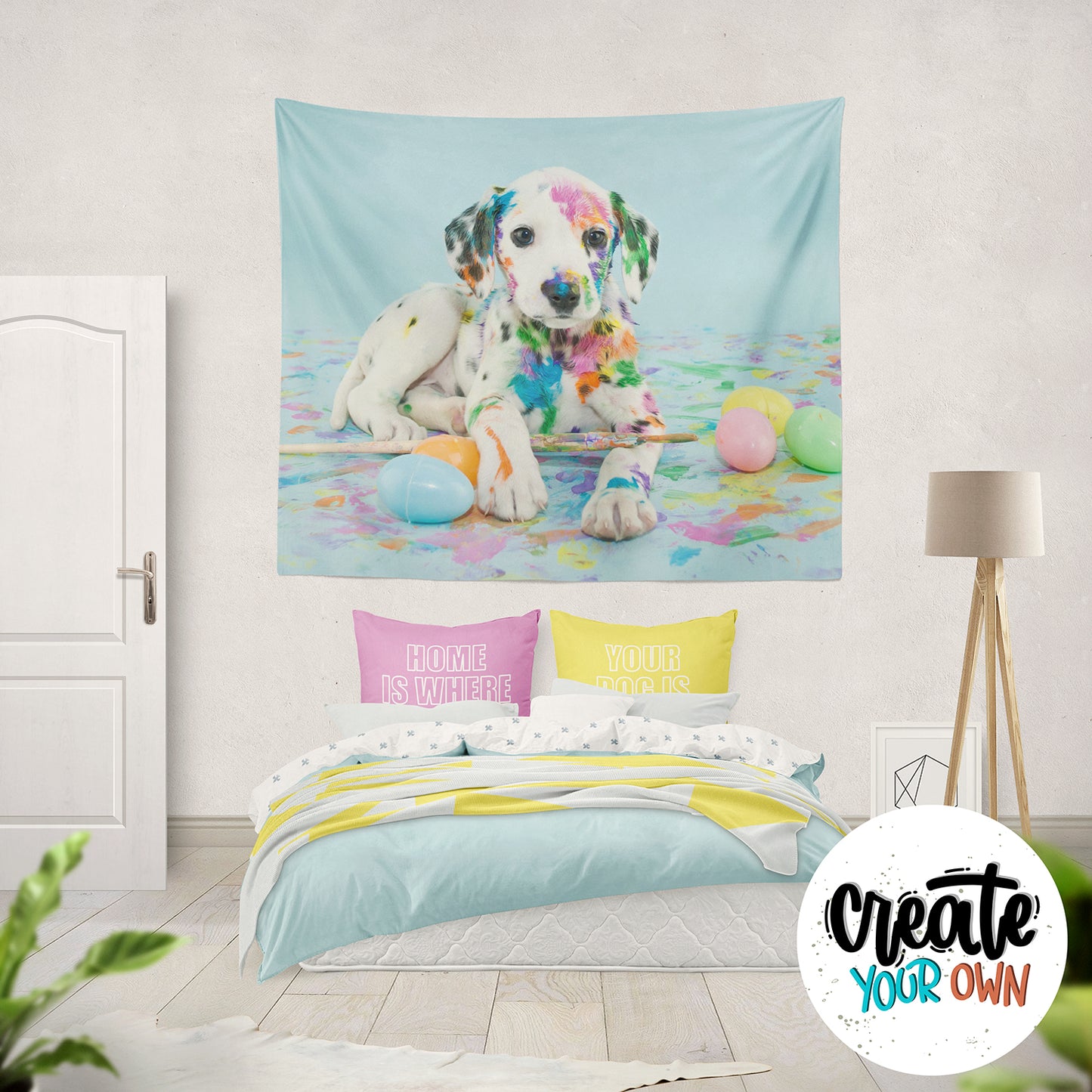 Create Your Own Wall Tapestry - 80"W x 68"H