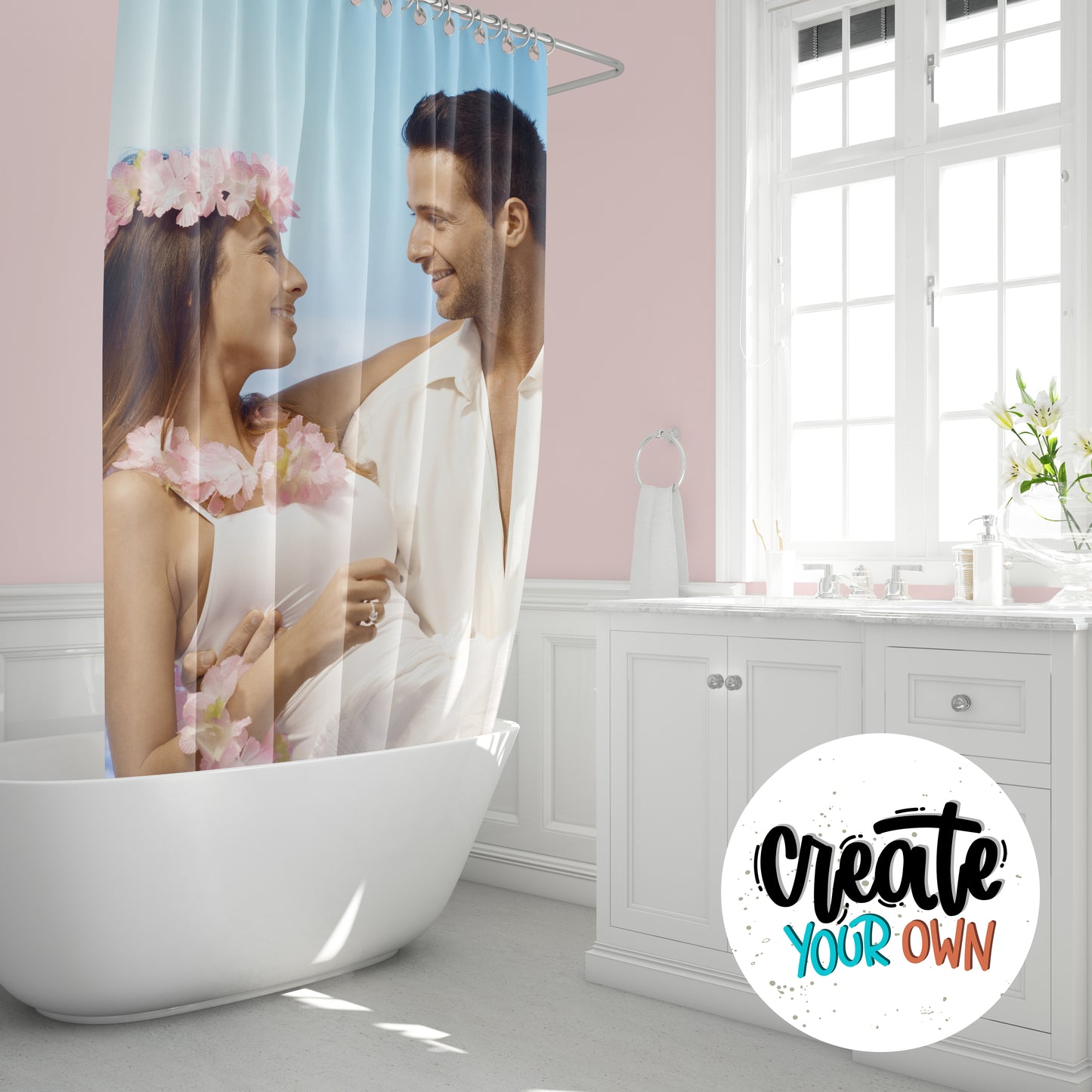 Create Your Own Shower Curtain