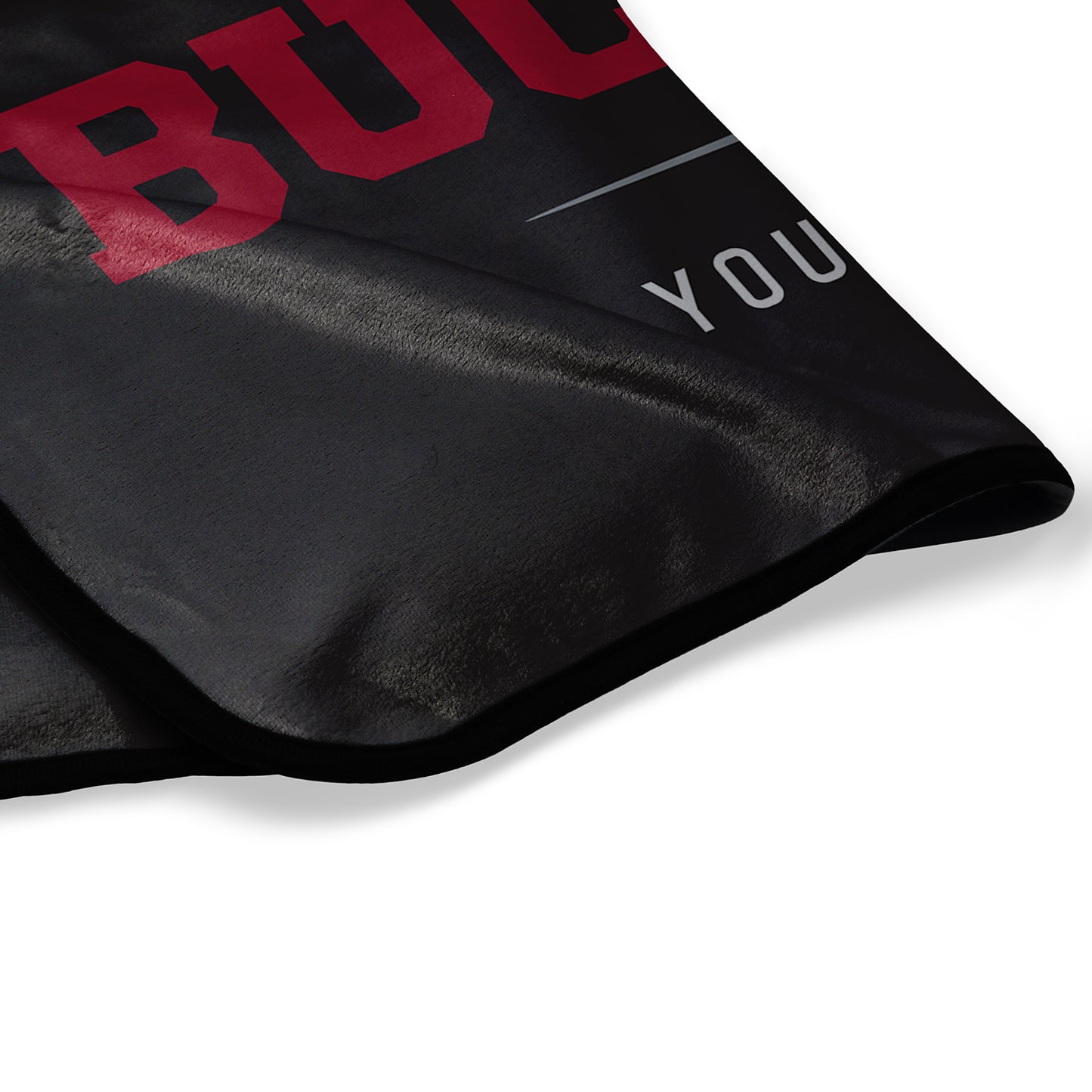 Ohio State Buckeyes Block Pixel Fleece Blanket | Personalized | Custom