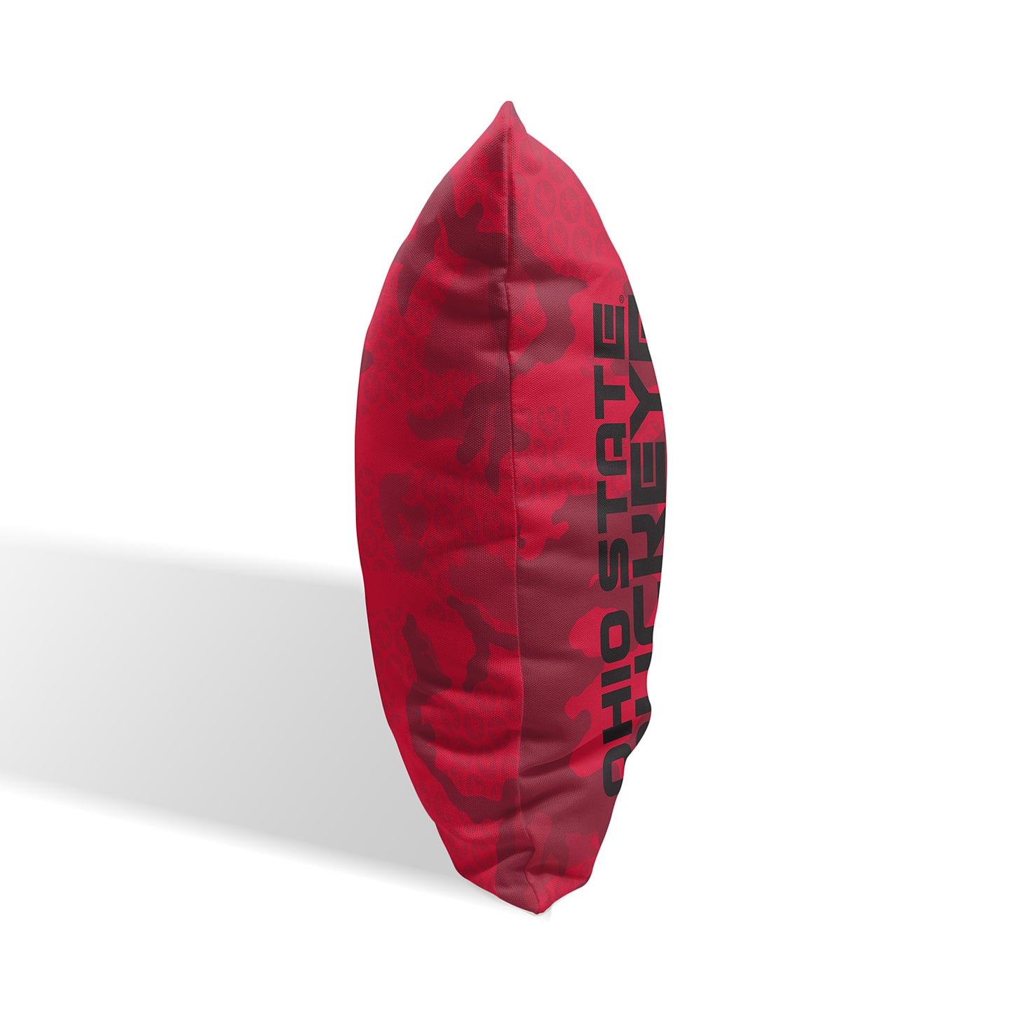 Ohio State Buckeyes Red Camo Throw Pillow | Personalized | Custom