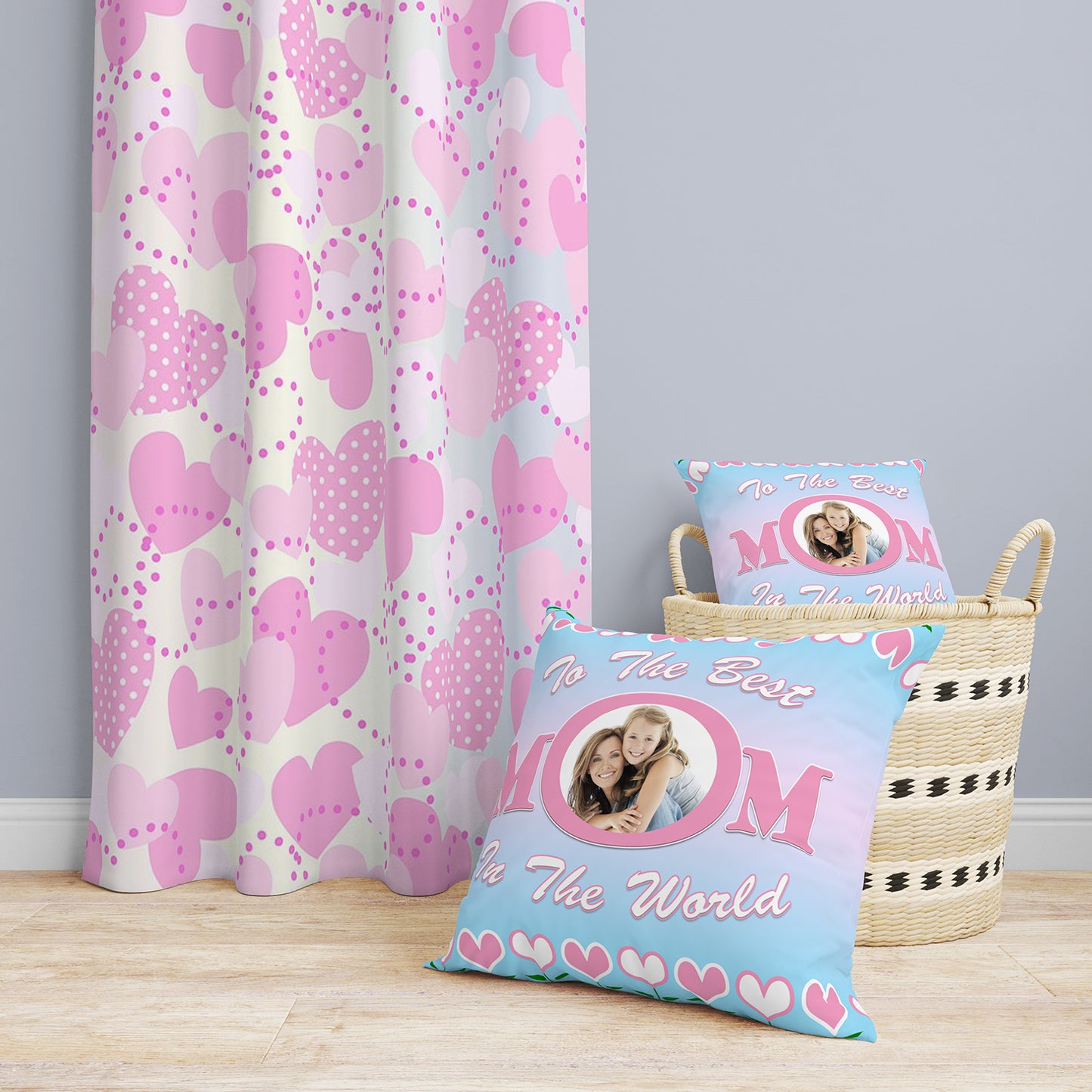 Best Mom Throw Pillow