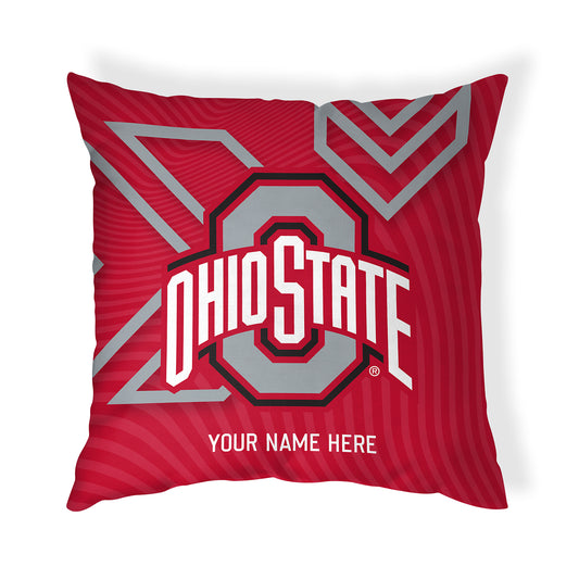 Ohio State Arrows Throw Pillow | Personalized | Custom